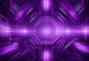abstract purple technology background