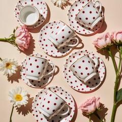 seamless pattern with flowers