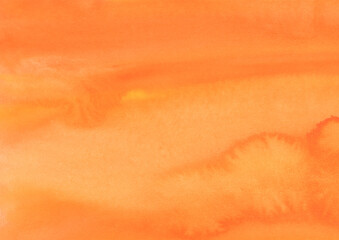 紙の質感のある鮮やかなオレンジの水彩の背景素材