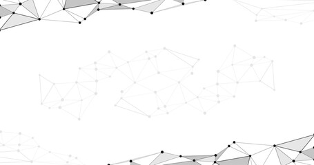 Minimal Polygonal Mesh Technology Background in 4K © Arzuka