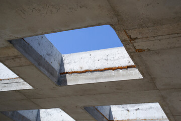 hole in a panel house