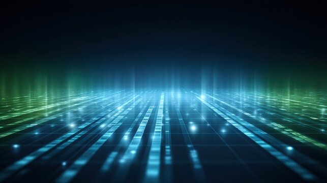 Colorful digital background with glowing lines and patterns for creative design projects.