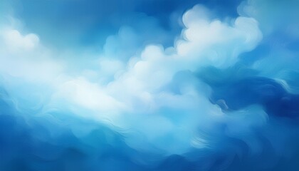 soft blue abstract cloudy background with light texture and gradient