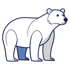 polar bear vector