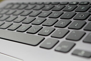 computer keyboard detail