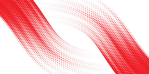 red white brush pattern car sticker banner abstract sporty lines red white color combination grunge brush pattern racing motorsport design, Vector Illustration.