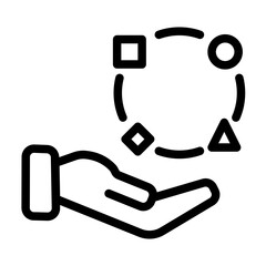 Flexible Transformation Accommodation icon from the Personal Growth icon collection (Outline Style)