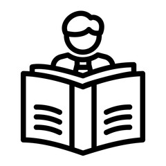 Knowledge Education Understanding icon from the Personal Growth icon collection (Outline Style)