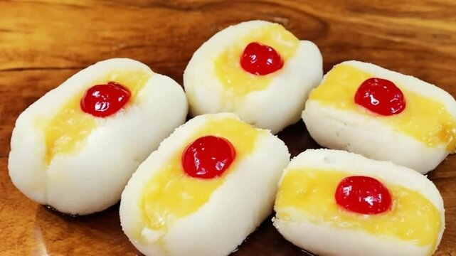 bengali sweet badam cham cham indian cuisine video