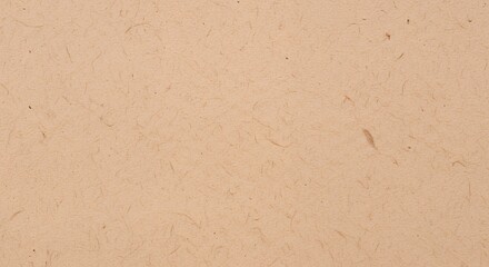 Obraz premium Natural Light Brown Paper Texture Background with Visible Organic Fibers