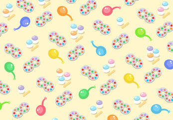 日本の昔ながらの駄菓子の壁紙素材