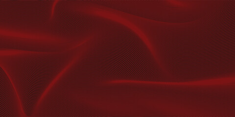 Contemporary technology cover design set. Luxury background with red line pattern (guilloche curves). Premium vector tech backdrop for business layout, digital certificate, formal brochure template