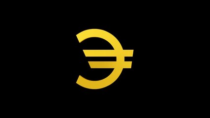 gold euro symbol