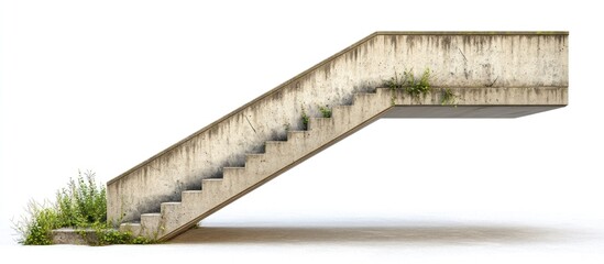 Concrete Stairs Leading Upwards