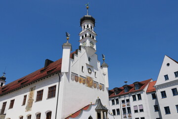 Obraz premium Rathaus in Kempten im Allgäu