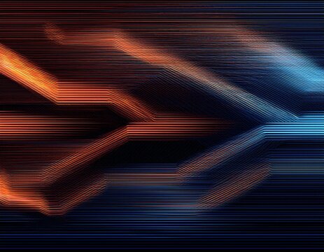 glitch transition overlay color tv noise old screen defect blue orange flicker distortion line pattern artifacts switch off turn on dark black display background