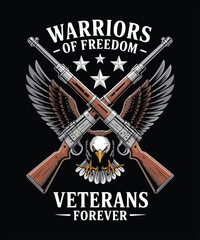 Proud Veterans Day T-Shirt Design | Honor Our Heroes Typography Vector | American Flag Soldier Graphic | Military Appreciation Gift | USA Army Veteran Pride | Freedom Isn’t Free Patriotic Art