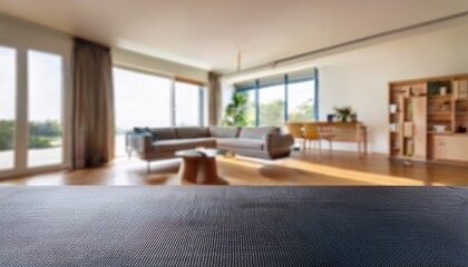 blurry modern living area