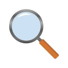 Magnifying glass or loupe sign set, magnifying sign, glass, magnifier search – stock vector