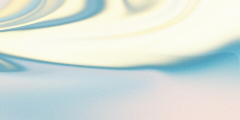 Abstract Fluid Background with Blue and Cream Swirls and Grain texture pastel