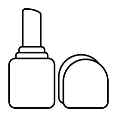 Fashion and Beauty or Cosmetic Line and Illustrations Icons Pack 