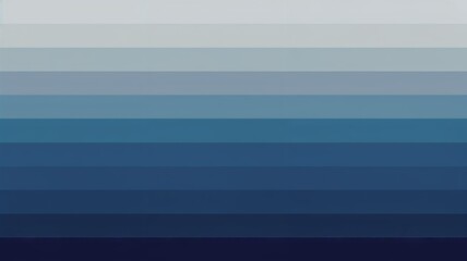 Obraz premium Horizontal Gradient with Sharp Bands from Light Gray to Deep Navy