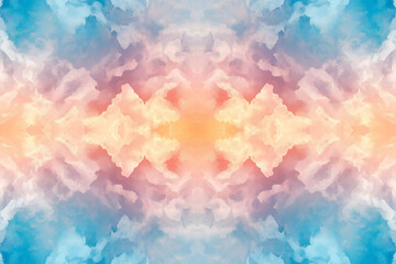 Dreamy Pastel Cloud Reflection
