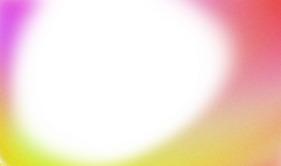 Abstract blurry circle with vibrant pink yellow purple gradient background 
