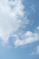 blue sky with clouds