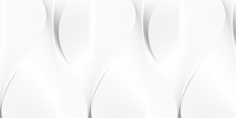 Premium background design with diagonal line pattern in grey colour. Vector white horizontal template for business banner, luxury voucher, prestigious gift certificate