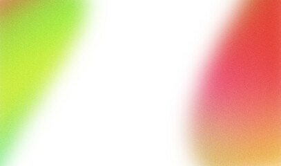 Abstract gradient blurry pixels displaying vibrant green red and orange hues dynamic transparent background
