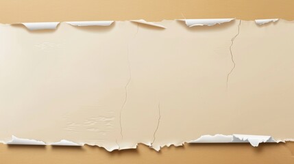 Vintage Textured Materials: Aged Brown Paper, Crumpled Parchment & Grunge Cardboard&mdash;Blank Sheets for Antique Design Backdrops