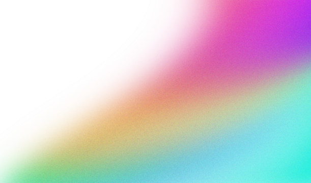 Abstract gradient pixel art background with vibrant purple pink orange and teal color blend