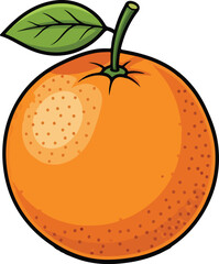 Vibrant orange graphic design element with color variations