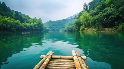 Summer & Spring Water Landscapes: Wooden Boats, Dock Reflections, and Forest Bridges Over Lakes, Rivers & Ponds