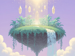 The Celestial Crystal Garden