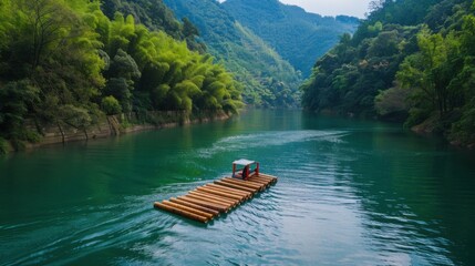Summer & Spring Water Landscapes: Wooden Boats, Dock Reflections, and Forest Bridges Over Lakes, Rivers & Ponds