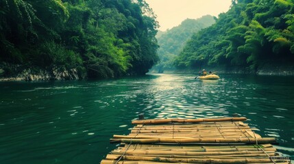 Summer & Spring Water Landscapes: Wooden Boats, Dock Reflections, and Forest Bridges Over Lakes, Rivers & Ponds