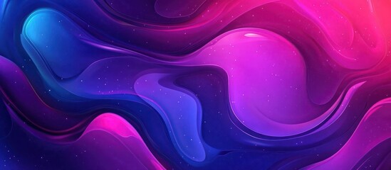 Abstract Colorful Swirls Background