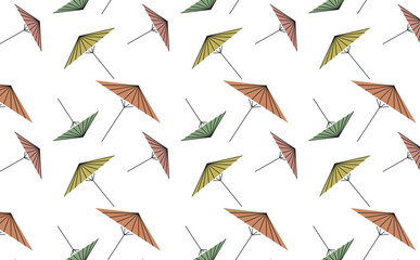 Traditional Japanese Motif Seamless Background