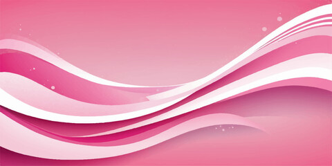Abstract pink wavy background with purple swirls and digital patterns