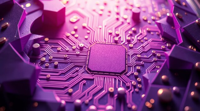 Abstract Circuit Board Design