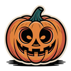 halloween pumpkin head
