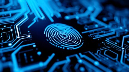 Fingerprint on Circuit Board