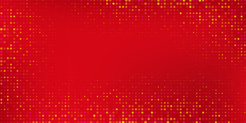 Red dotted abstract grain dark red paint wall or red paper background or texture simple abstract