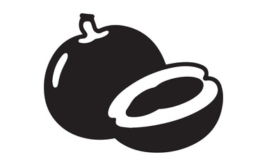 vector illustration of a pear