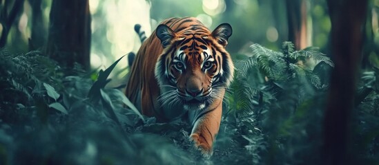 Majestic Tiger in the Jungle