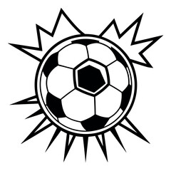 Kick Day black color design, solid white background (9).eps