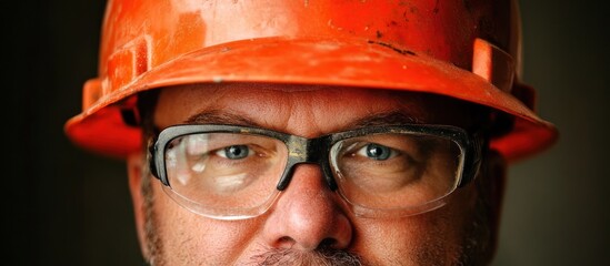 Construction Worker Close-up