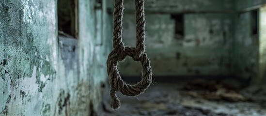 Noose in Abandoned Room
